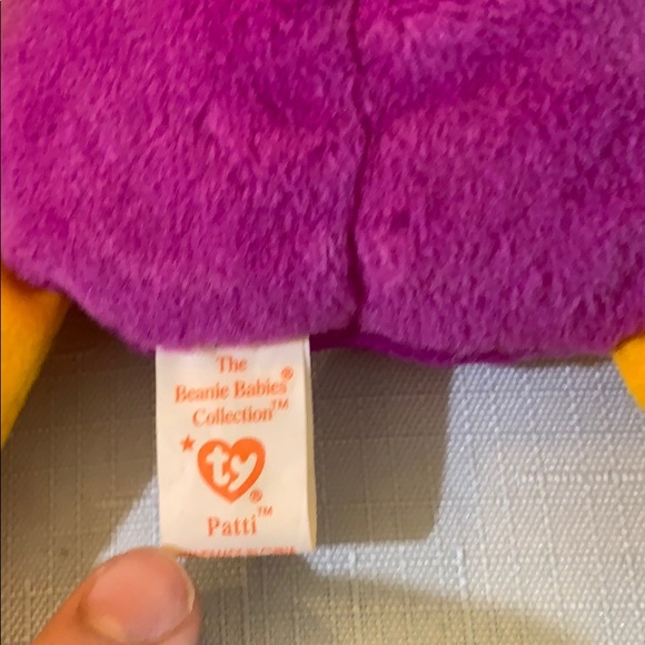 RARE! PATTI THE PLATYPUS BEANIE BABIE - Picture 3 of 7